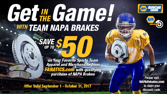Get In The Game With Napa Brakes! - Auto World Tire & Auto - Hazelwood | NearSay